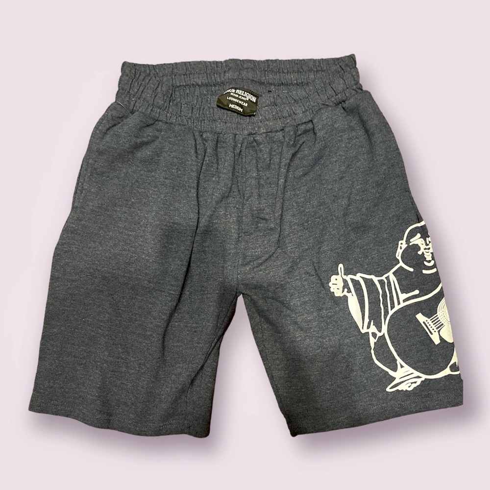 Mens True Religion lounge shorts.  Size Medium.  Brand new without tags.